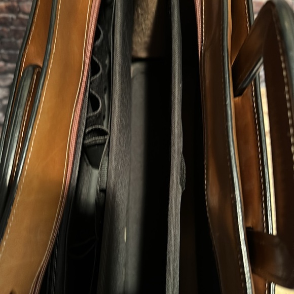 Vintage Jack Georges Brown Leather Briefcase - Picture 6 of 7